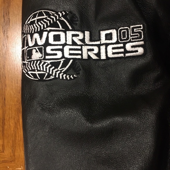 Rare JH design 2005 white Sox World Series jacket - Picture 8 of 8